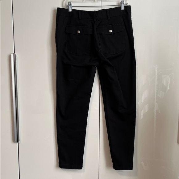 Club Monaco Women's Black Straight Leg Pants, Size 10/12 - Picture 6 of 10